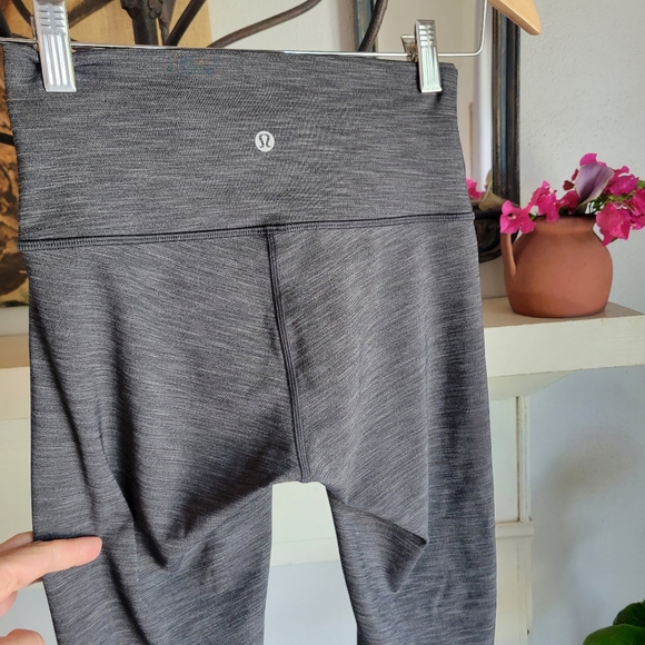 LULULEMON Heather Graphite Gray Leggings - Picture 10 of 13